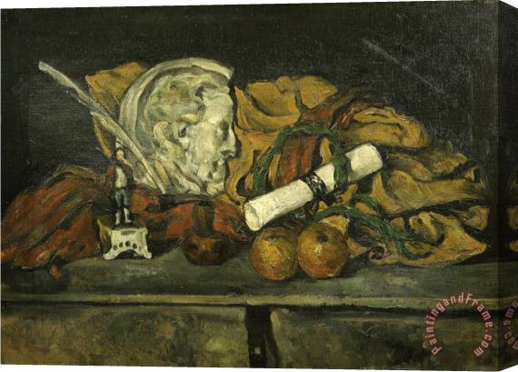 Paul Cezanne Les Accessoires De Cezanne Cezanne S Accessories Stretched Canvas Print / Canvas Art