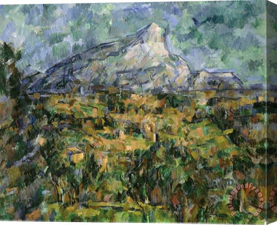 Paul Cezanne Mont Saint Victoire 1904 05 Stretched Canvas Painting / Canvas Art