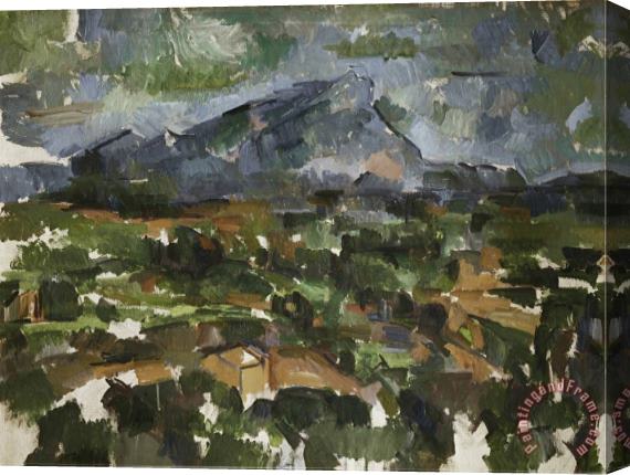 Paul Cezanne Mont Sainte Victoire Seen From Les Lauves 1902 06 Stretched Canvas Painting / Canvas Art