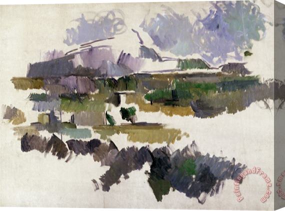 Paul Cezanne Montagne Sainte Victoire 1904 05 Stretched Canvas Print / Canvas Art