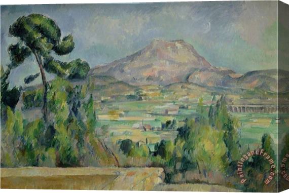 Paul Cezanne Montagne Sainte Victoire Stretched Canvas Print / Canvas Art