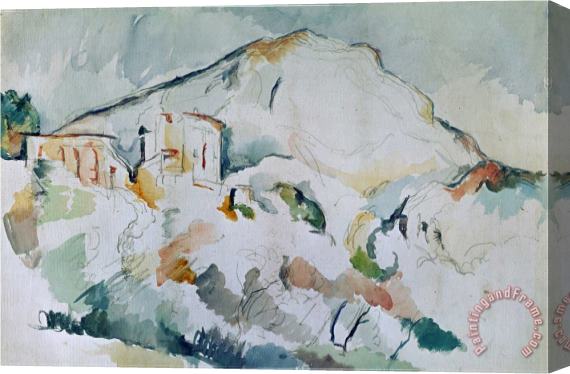 Paul Cezanne Mount Sainte Victoire Stretched Canvas Painting / Canvas Art