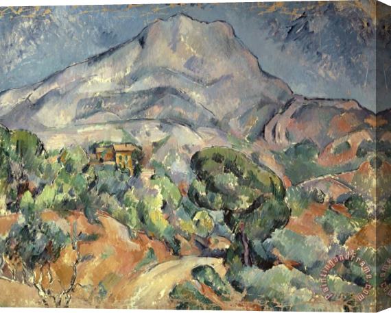 Paul Cezanne Mount St Victoirela Stretched Canvas Print / Canvas Art