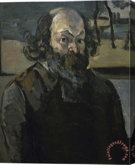 Paul Cezanne Portrait De L Artiste Stretched Canvas Print / Canvas Art