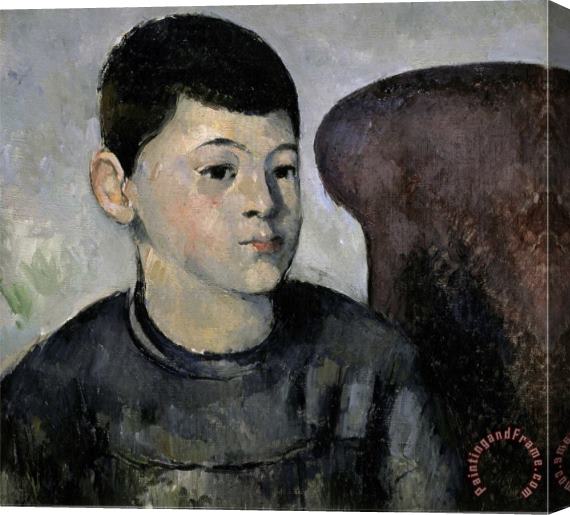 Paul Cezanne Portrait Du Fils De L Artiste Stretched Canvas Print / Canvas Art