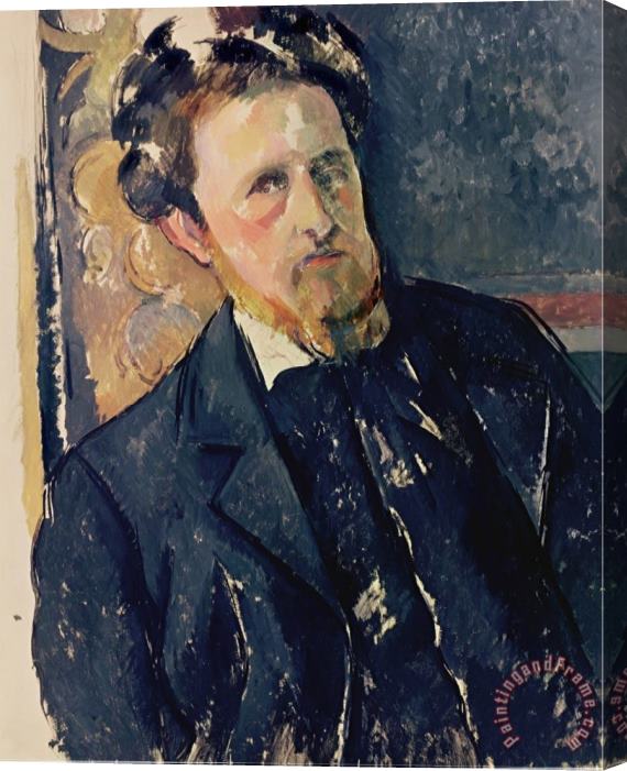 Paul Cezanne Portrait of Joachim Gasquet 1873 1921 1896 97 Stretched Canvas Painting / Canvas Art