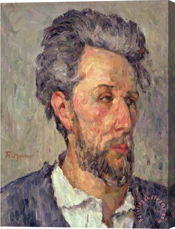 Paul Cezanne Portrait of Victor Chocquet Stretched Canvas Print / Canvas Art