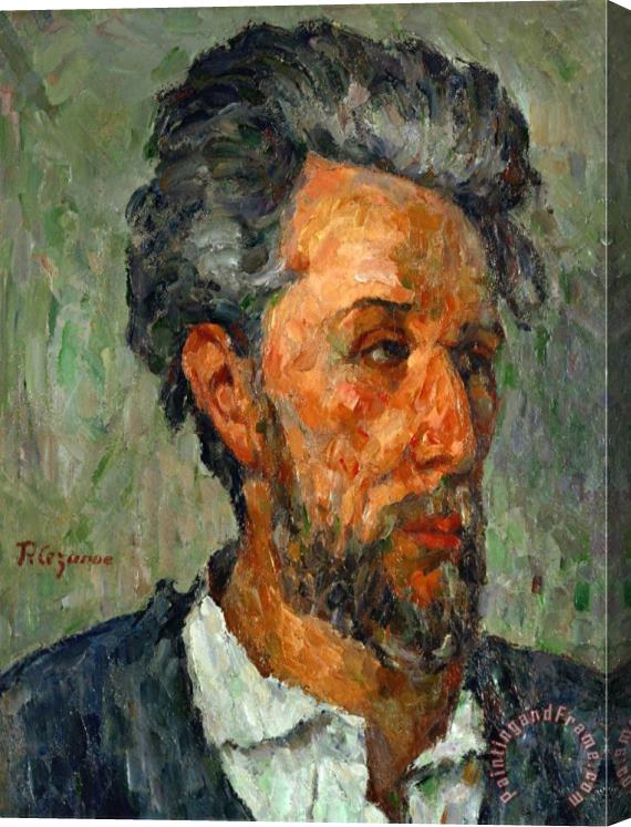 Paul Cezanne Portrait of Victor Choquet 1876 1877 Stretched Canvas Print / Canvas Art