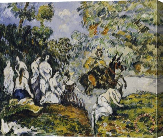 Paul Cezanne Scene Legendaire Circa 1878 Stretched Canvas Print / Canvas Art