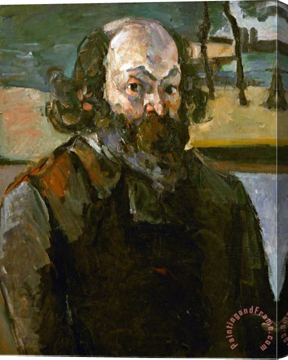 Paul Cezanne Self Portrait 1873 1876 Stretched Canvas Painting / Canvas Art