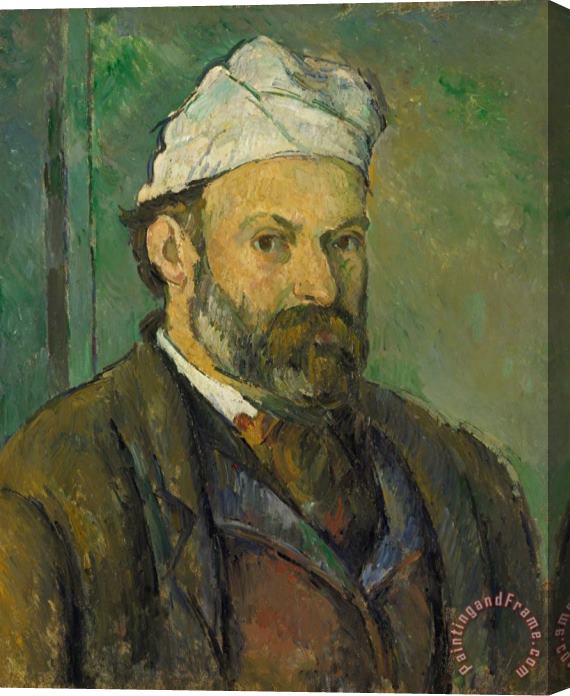 Paul Cezanne Self Portrait About 1878 1880 Stretched Canvas Painting / Canvas Art