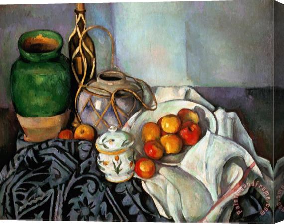 Paul Cezanne Still Life with Apples 1893 94 Stretched Canvas Painting / Canvas Art