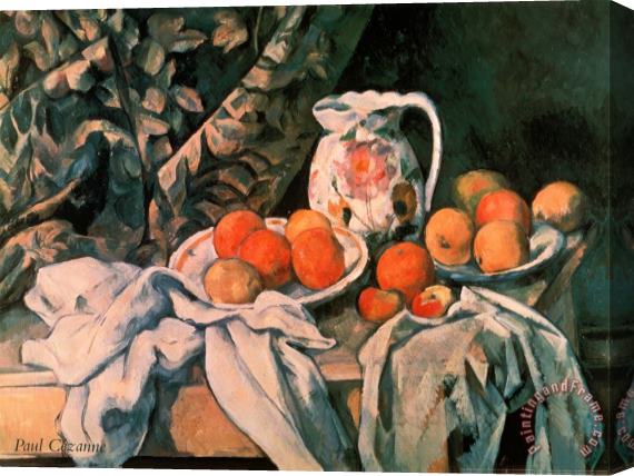Paul Cezanne Still Life with Apples Stretched Canvas Print / Canvas Art