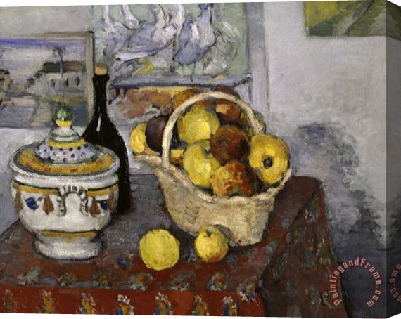 Paul Cezanne Still Life with Tureen C 1877 Stretched Canvas Print / Canvas Art