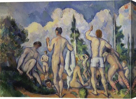 Paul Cezanne The Bathers About 1890 92 Stretched Canvas Print / Canvas Art