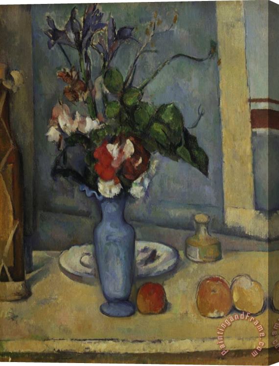 Paul Cezanne The Blue Vase About 1885 1887 Stretched Canvas Print / Canvas Art