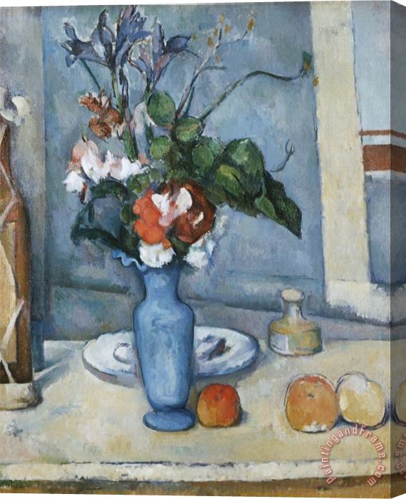 Paul Cezanne The Blue Vase Stretched Canvas Print / Canvas Art