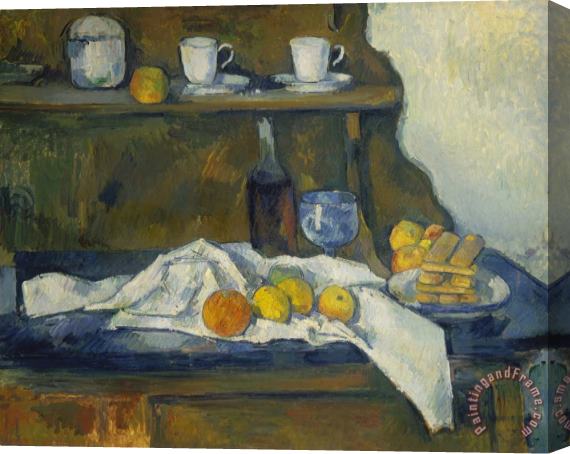 Paul Cezanne The Buffet 1873 77 Stretched Canvas Print / Canvas Art
