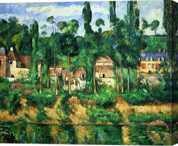 Paul Cezanne The Chateau at Medan 1879 1881 Stretched Canvas Print / Canvas Art
