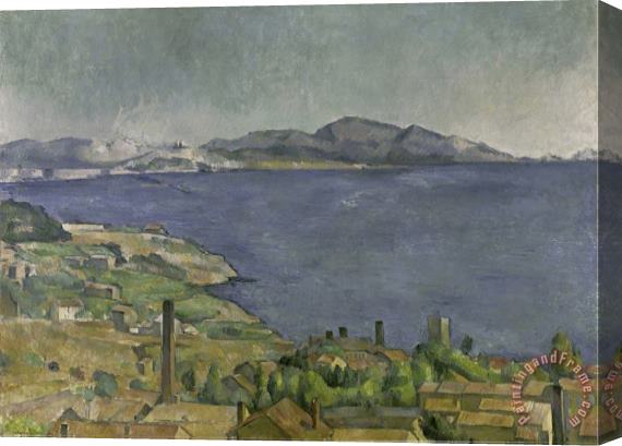 Paul Cezanne The Gulf of Marseilles Stretched Canvas Print / Canvas Art