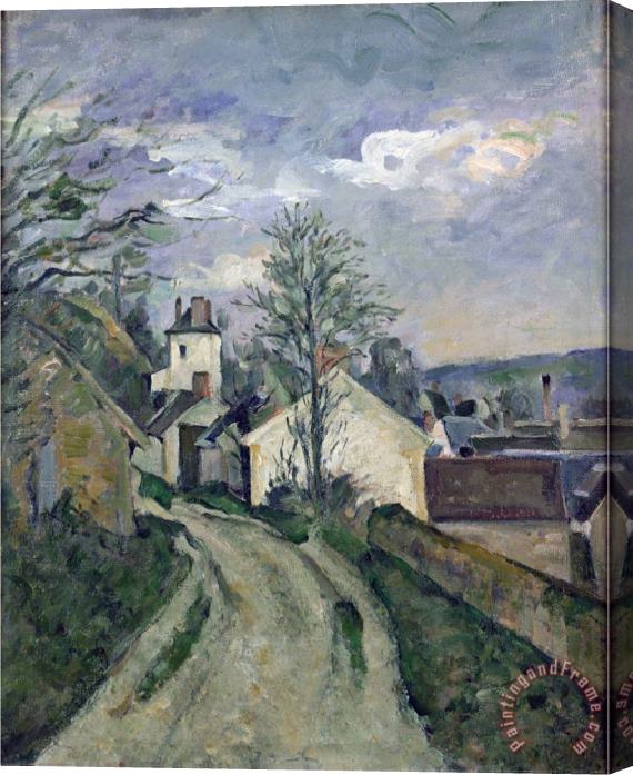Paul Cezanne The House of Doctor Gachet Stretched Canvas Painting / Canvas Art