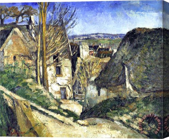 Paul Cezanne The House of The Hanged Man in Auves C 1872 Stretched Canvas Print / Canvas Art