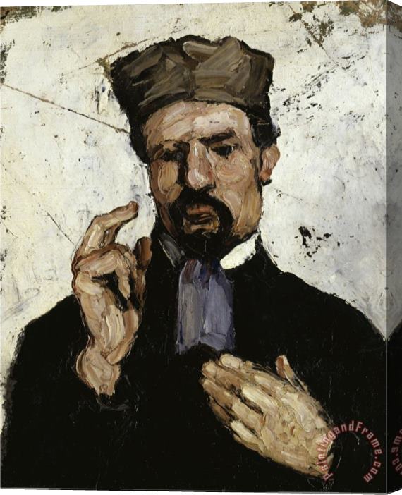 Paul Cezanne The Lawyer Portrait of Uncle Dominique C 1866 Stretched Canvas Print / Canvas Art