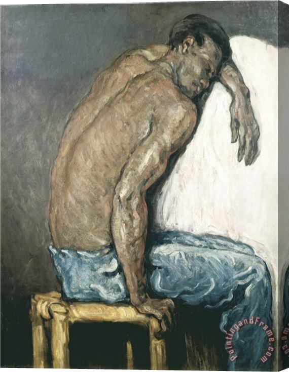 Paul Cezanne The Negro Scipion Stretched Canvas Print / Canvas Art