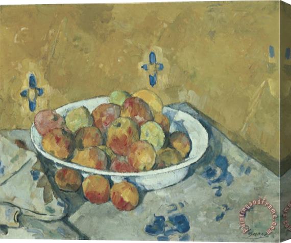 Paul Cezanne The Plate of Apples C 1897 Stretched Canvas Print / Canvas Art