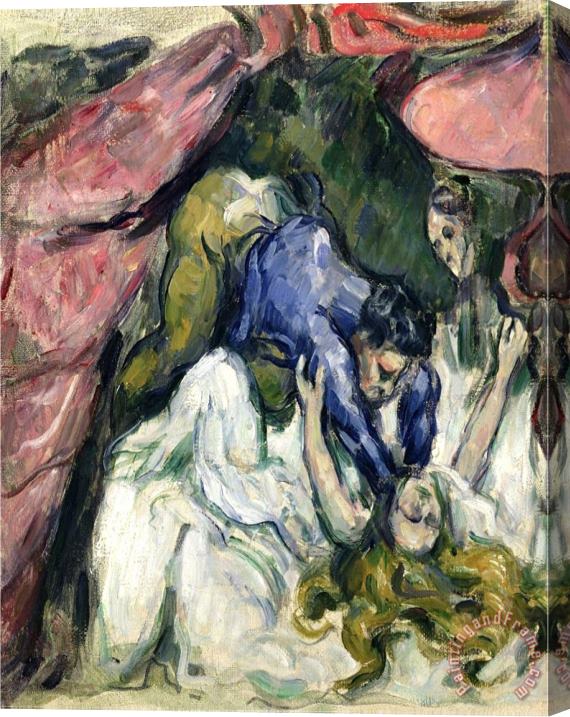 Paul Cezanne The Strangled Woman Circa 1870 72 Stretched Canvas Painting / Canvas Art