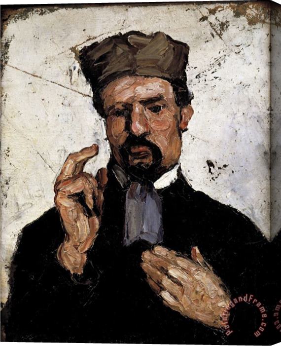 Paul Cezanne The Uncle Stretched Canvas Print / Canvas Art