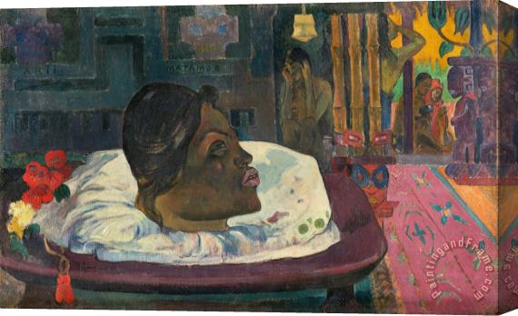 Paul Gauguin Arii Matamoe (the Royal End) Stretched Canvas Print / Canvas Art