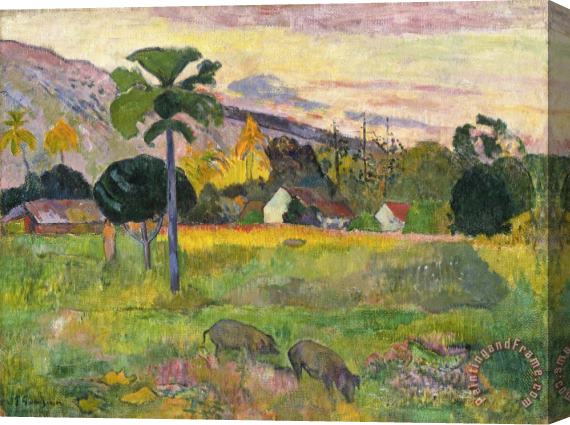 Paul Gauguin Haere Mai Stretched Canvas Print / Canvas Art