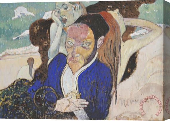 Paul Gauguin Nirvana: Portrait of Meyer De Haan Stretched Canvas Print / Canvas Art
