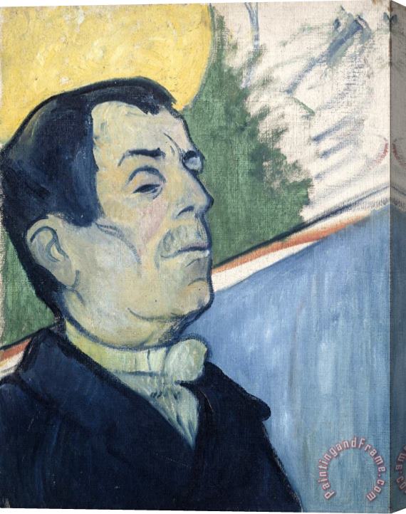 Paul Gauguin Portrait of a Man Stretched Canvas Print / Canvas Art