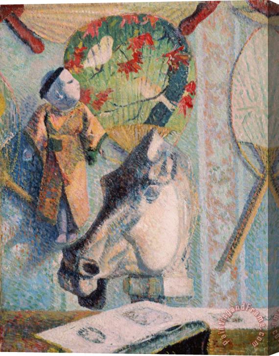 Paul Gauguin Still Life with Horse's Head Stretched Canvas Print / Canvas Art