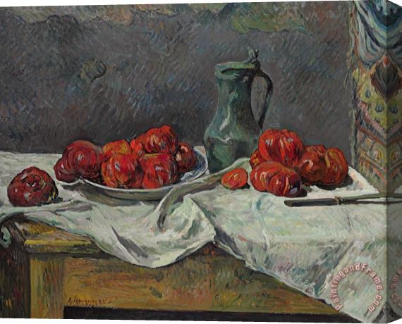 Paul Gauguin Still Life With Tomatoes Stretched Canvas Painting / Canvas Art