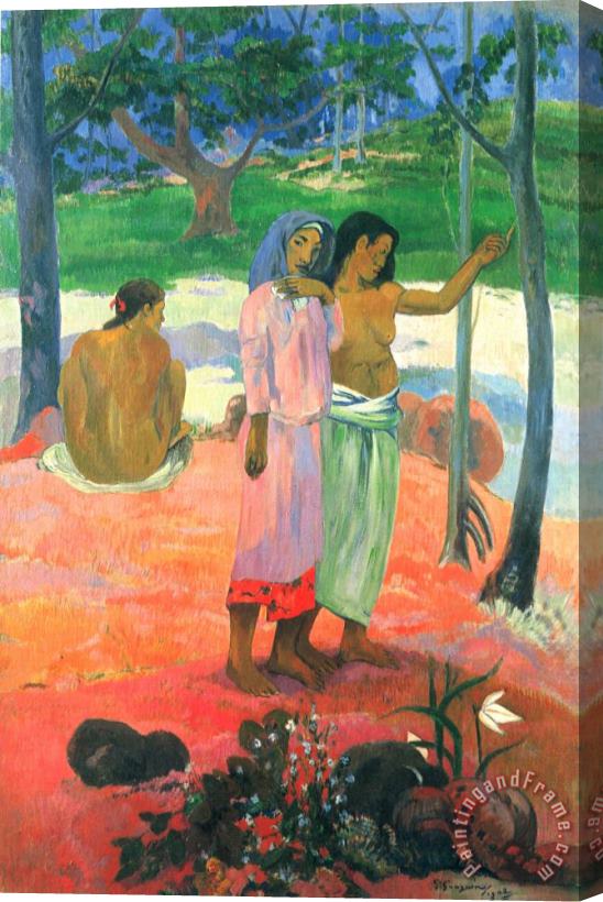 Paul Gauguin The Call Stretched Canvas Painting / Canvas Art