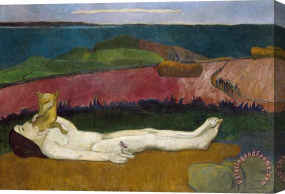 Paul Gauguin The Loss of Virginity, 1890 91 Stretched Canvas Painting / Canvas Art