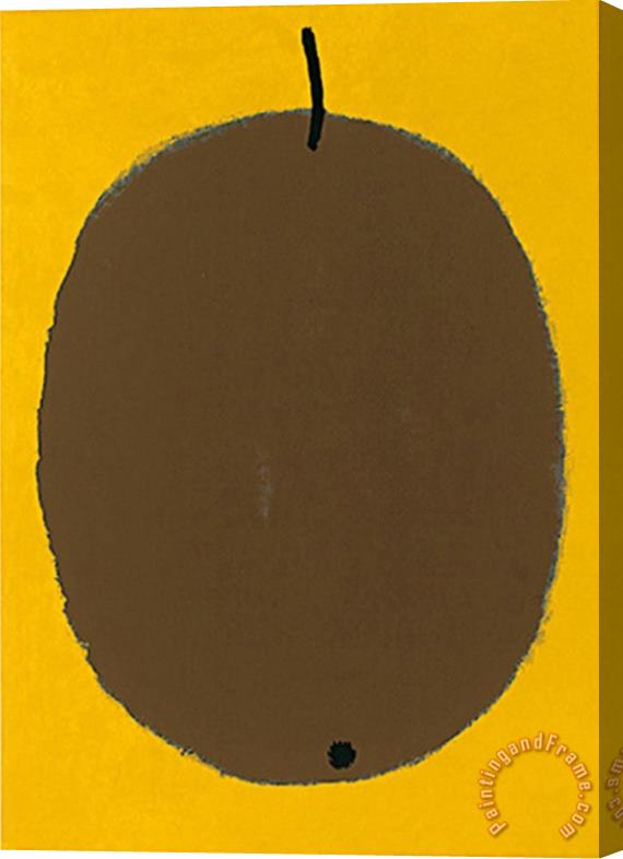 Paul Klee Apple C 1934 Stretched Canvas Print / Canvas Art