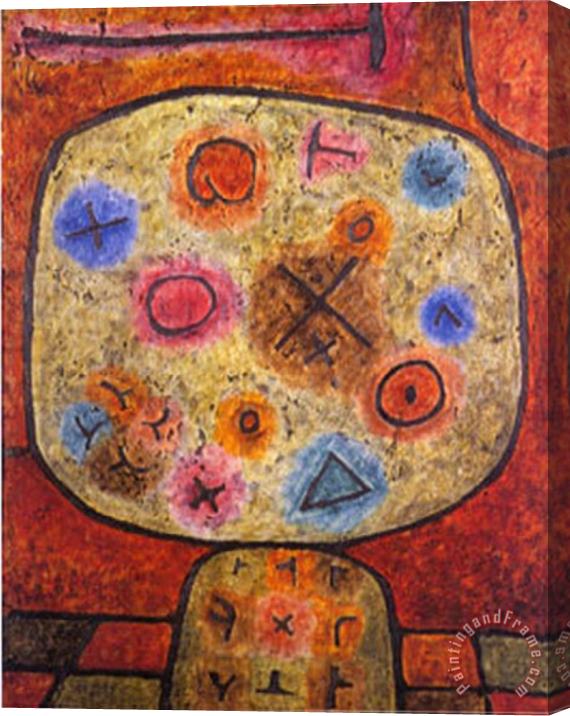 Paul Klee Composition Stretched Canvas Print / Canvas Art