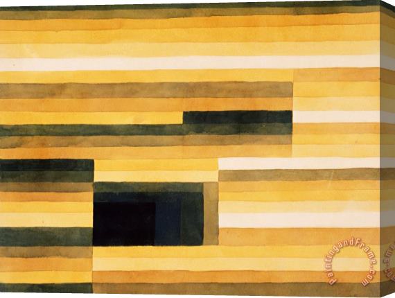 Paul Klee Felsenkamer Stretched Canvas Print / Canvas Art