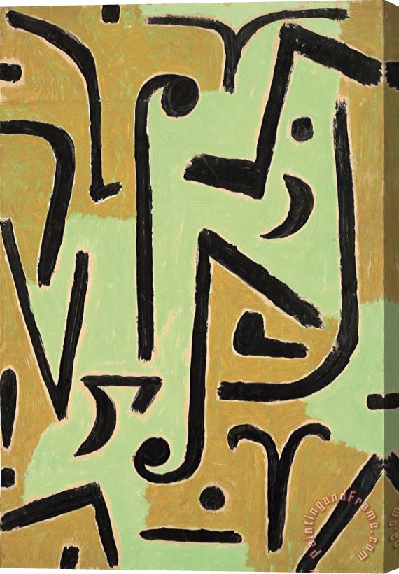 Paul Klee Halme 1940 Stretched Canvas Print / Canvas Art