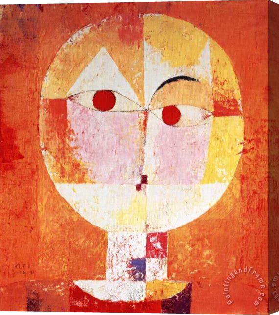 Paul Klee Senecio Stretched Canvas Painting / Canvas Art