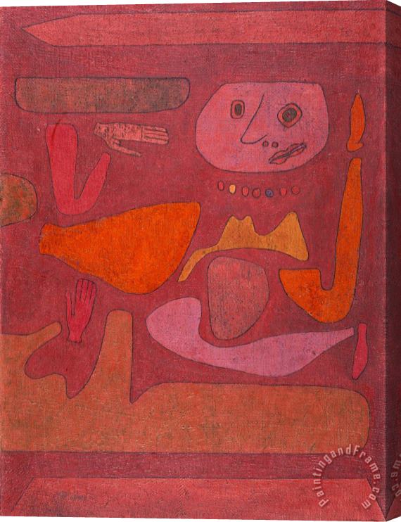 Paul Klee The Man of Confusion Stretched Canvas Print / Canvas Art