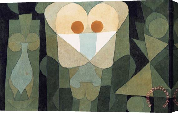 Paul Klee The Physiognomy of a Bloodcell Physiognomie Einer Blute Stretched Canvas Print / Canvas Art