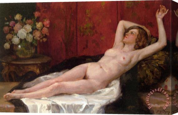 Paul Michel Dupuy Reclining Nude Stretched Canvas Print / Canvas Art