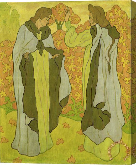 Paul Ranson The Two Graces Stretched Canvas Print / Canvas Art