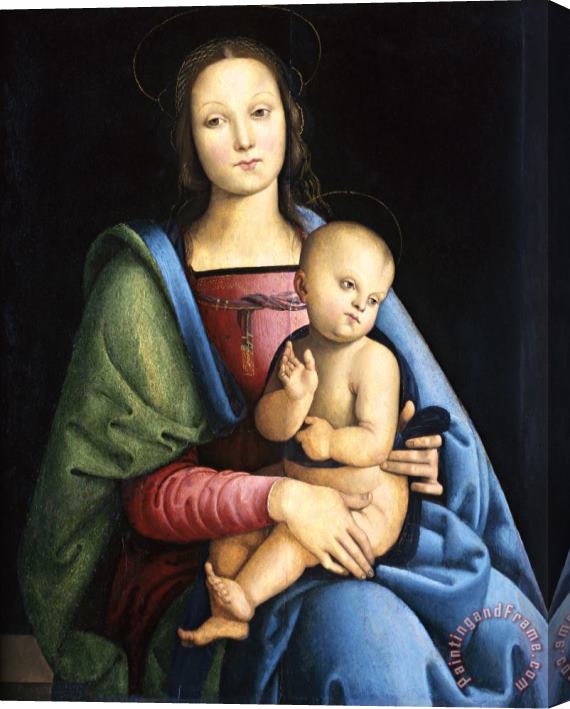 Perugino The Madonna And Child Stretched Canvas Print / Canvas Art