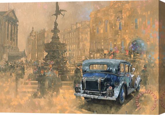 Peter Miller Phantom in Piccadilly Stretched Canvas Painting / Canvas Art